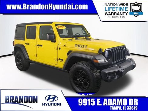 Used 2021 Jeep Wrangler Unlimited Sport AWD/4WD image 1