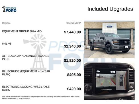 New 2025 Ford F150 XLT w/ Equipment Group 302A MID image 3