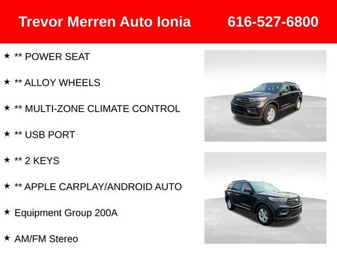 Used 2020 Ford Explorer XLT AWD/4WD image 13