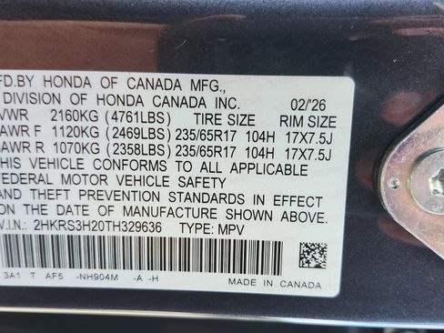 New 2026 Honda CR-V LX image 26