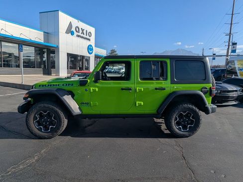 Used 2021 Jeep Wrangler Unlimited Rubicon 4xe w/ Cold Weather Group AWD/4WD image 8