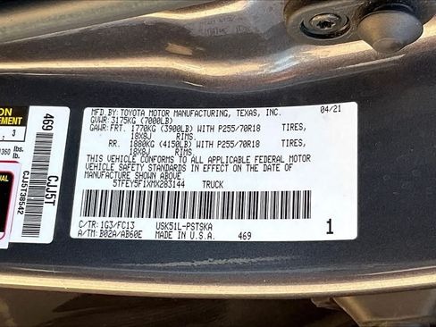 Used 2021 Toyota Tundra SR5 RWD image 19