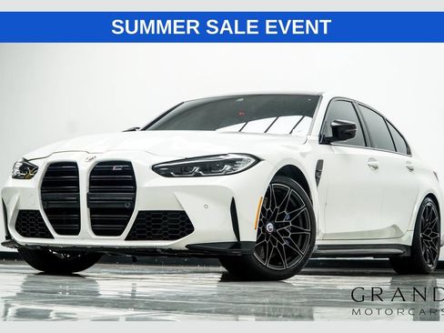 Used 2023 BMW M3 Competition w/ Executive Package AWD/4WD image 1