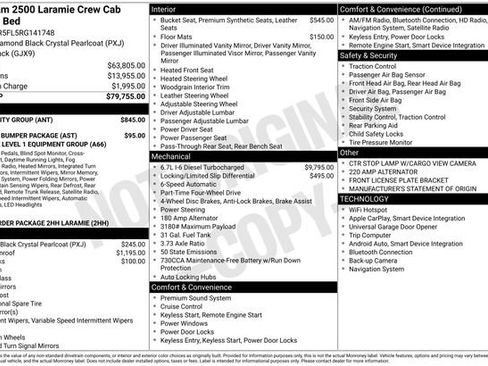 New 2024 RAM 2500 Laramie w/ Bed Utility Group image 30