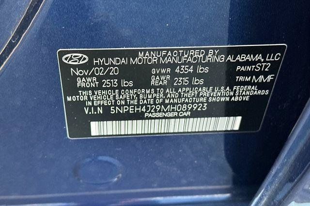 Certified 2021 Hyundai Sonata Limited w/ Cargo Package FWD image 28