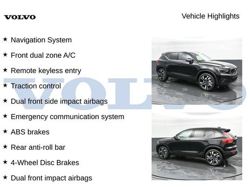 New 2025 Volvo XC40 B5 Ultra w/ Climate Package AWD/4WD image 2