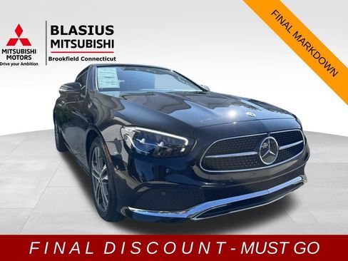 Used 2023 Mercedes-Benz E 450 4MATIC Cabriolet w/ Driver Assistance Package image 1