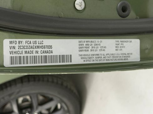 Used 2021 Dodge Challenger SXT w/ Blacktop Package image 48