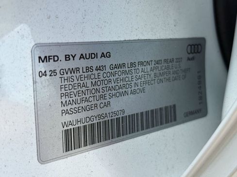 New 2025 Audi A3 2.0T Premium Plus w/ Premium Plus Package image 20