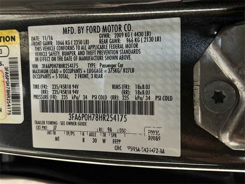 Used 2017 Ford Fusion SE image 27