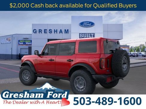 New 2025 Ford Bronco Badlands w/ Sasquatch Package AWD/4WD image 4