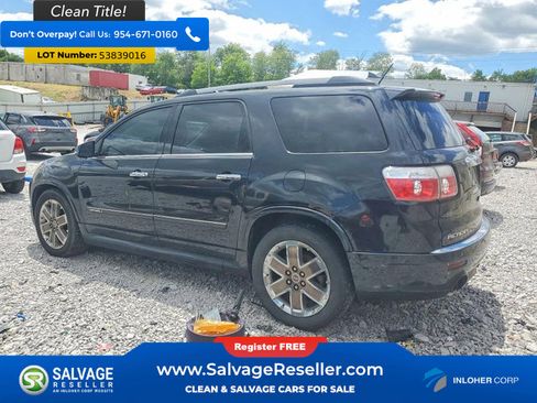 Used 2012 GMC Acadia Denali AWD/4WD image 3