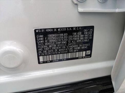 New 2026 Honda HR-V EX-L image 24