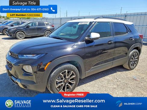 Used 2021 Chevrolet TrailBlazer ACTIV w/ Sun and Liftgate Package FWD image 1