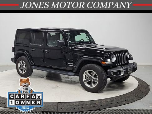 Used 2021 Jeep Wrangler Unlimited Sahara image 1