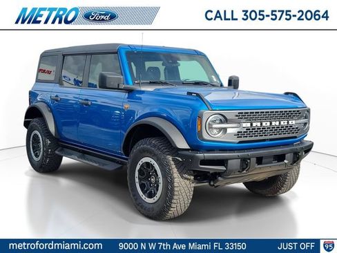 Certified 2024 Ford Bronco Badlands w/ Sasquatch Package AWD/4WD image 1