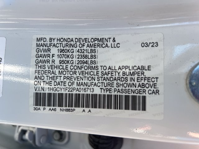 Certified 2023 Honda Accord LX image 16