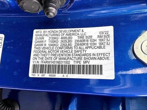 Certified 2022 Honda CR-V EX image 19