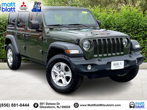 Used 2021 Jeep Wrangler Unlimited Sport S image 2