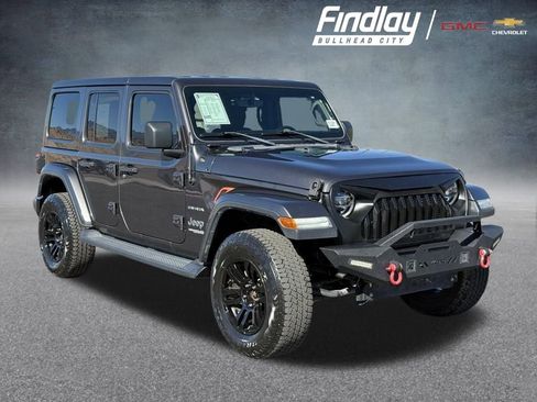 Used 2020 Jeep Wrangler Unlimited Sahara image 1