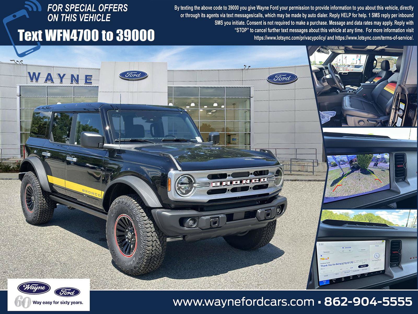 Used 2025 Ford Bronco Big Bend w/ Black Diamond Package AWD/4WD image 1