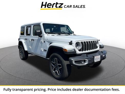 Used 2025 Jeep Wrangler Unlimited Sahara AWD/4WD image 1