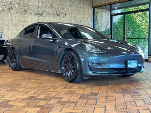 Used 2021 Tesla Model 3 Performance AWD/4WD image 7