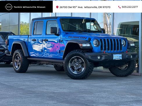 Used 2020 Jeep Gladiator Rubicon w/ Trailer Tow Package AWD/4WD image 1