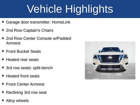 Used 2024 Nissan Armada Platinum w/ Captain's Chairs Package image 4