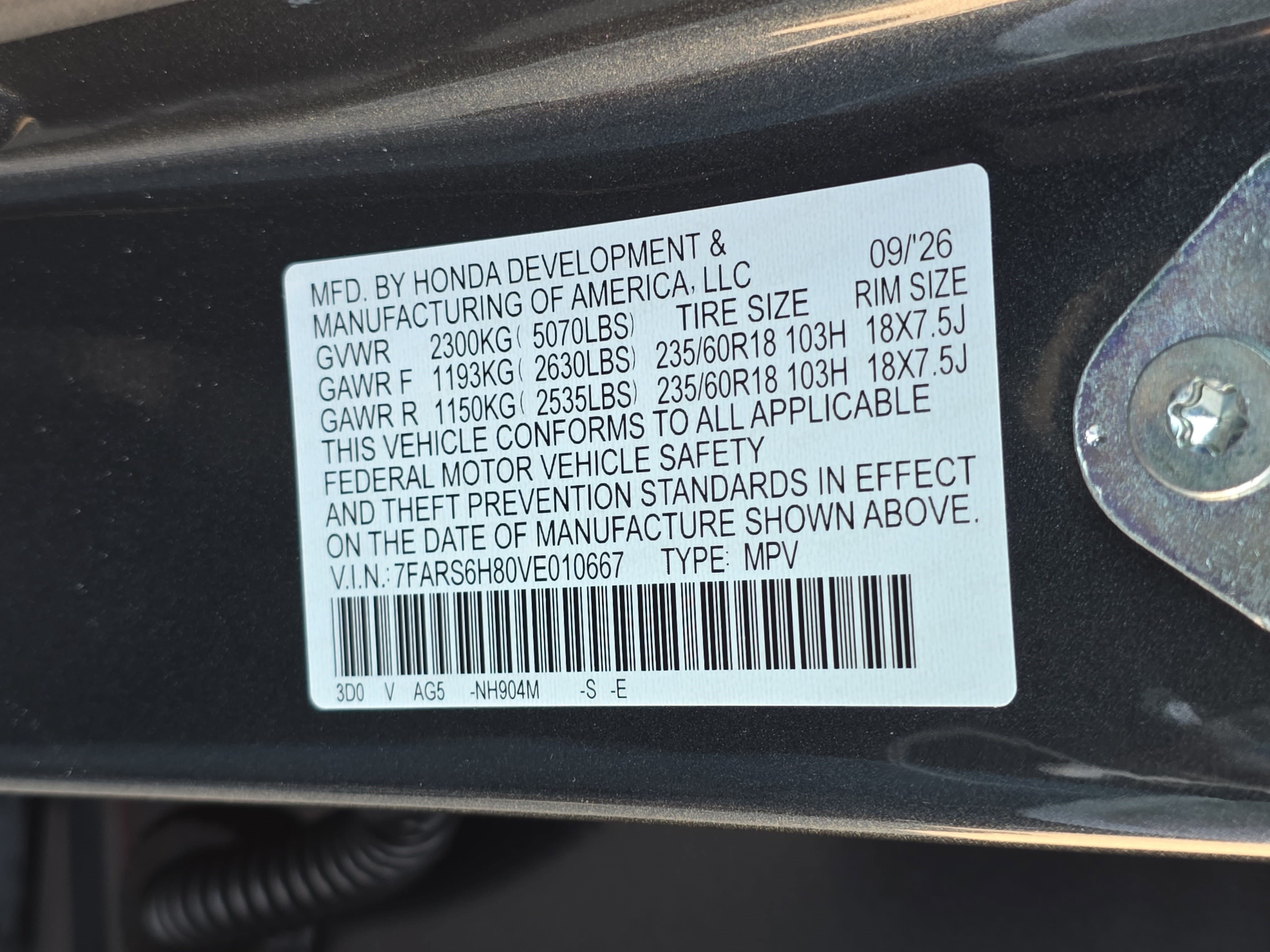 New 2027 Honda CR-V Sport-L image 36