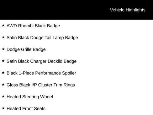 Used 2023 Dodge Charger SXT w/ Blacktop Package AWD/4WD image 23