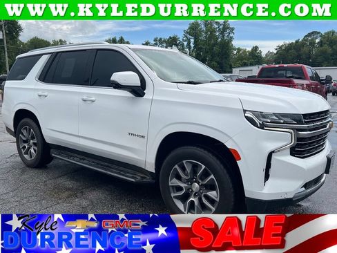 Used 2021 Chevrolet Tahoe LT w/ LT Signature Package RWD image 1