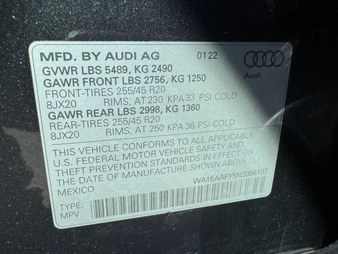Used 2022 Audi Q5 2.0T Premium Plus w/ Premium Plus Package AWD/4WD image 32