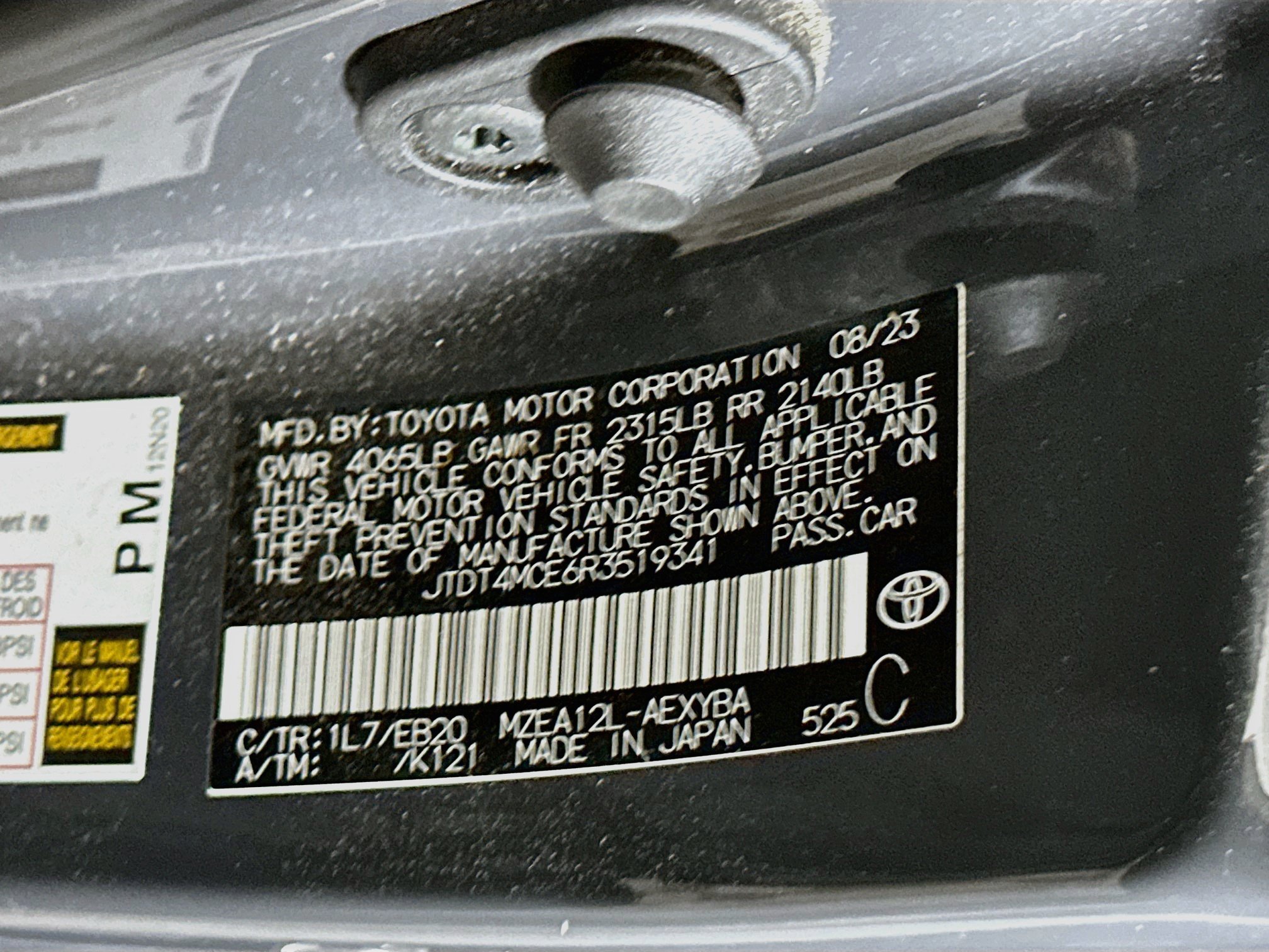 Used 2024 Toyota Corolla XSE FWD image 12