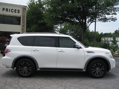 Used 2017 Nissan Armada Platinum w/ Captain Seat Package AWD/4WD image 8