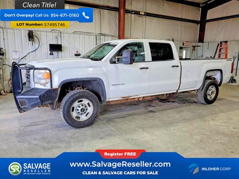Used 2015 GMC Sierra 2500 4x4 Crew Cab w/ Sierra Convenience Package image 1
