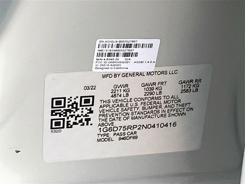 Used 2022 Cadillac CT4 V Blackwing w/ Driver Assist Package image 33