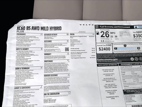 New 2026 Volvo XC60 B5 Plus w/ Protection Package Premier image 35