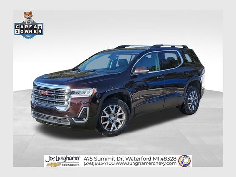 Certified 2020 GMC Acadia SLT w/ LPO, Floor Liner Package image 1