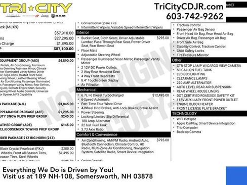 Used 2022 RAM 3500 Big Horn w/ Level C Equiment Group image 14