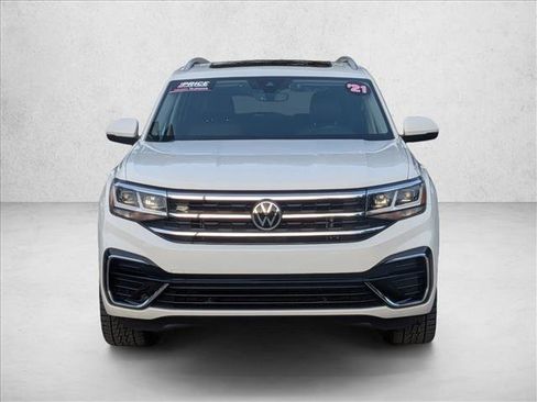 Used 2021 Volkswagen Atlas SEL R-Line image 2