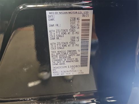 Used 2023 Nissan Murano SL image 34