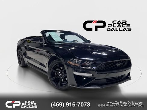 Used 2020 Ford Mustang Convertible w/ Equipment Group 101A RWD image 1