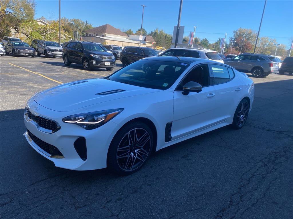Used 2022 Kia Stinger GT2 w/ Red Interior Color Package AWD/4WD image 3