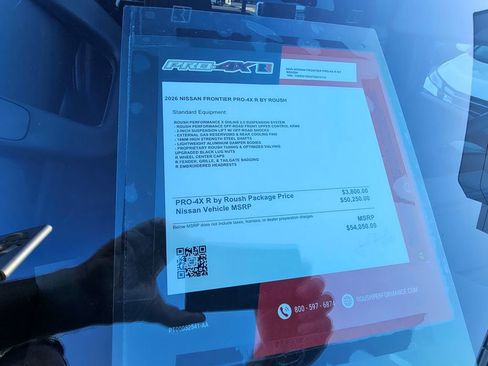 New 2026 Nissan Frontier PRO-4X w/ Pro Premium Package image 15