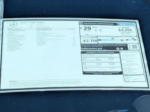 New 2026 Mercedes-Benz C 300 Sedan image 16