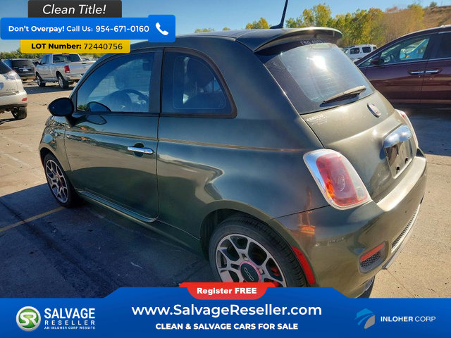 Used 2012 FIAT 500 Sport w/ Safety & Convenience Pkg FWD image 3