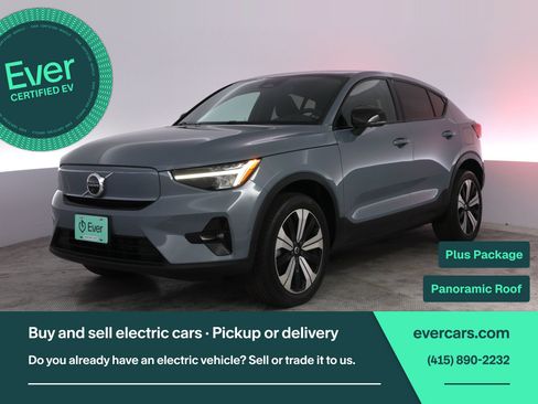 Used 2023 Volvo C40 P8 Recharge Plus w/ Protection Package Premier AWD/4WD image 1