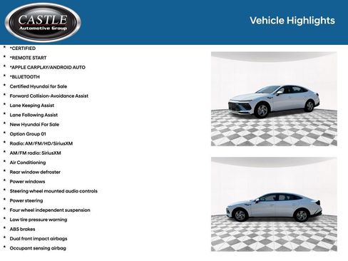 Certified 2025 Hyundai Sonata SE FWD image 3