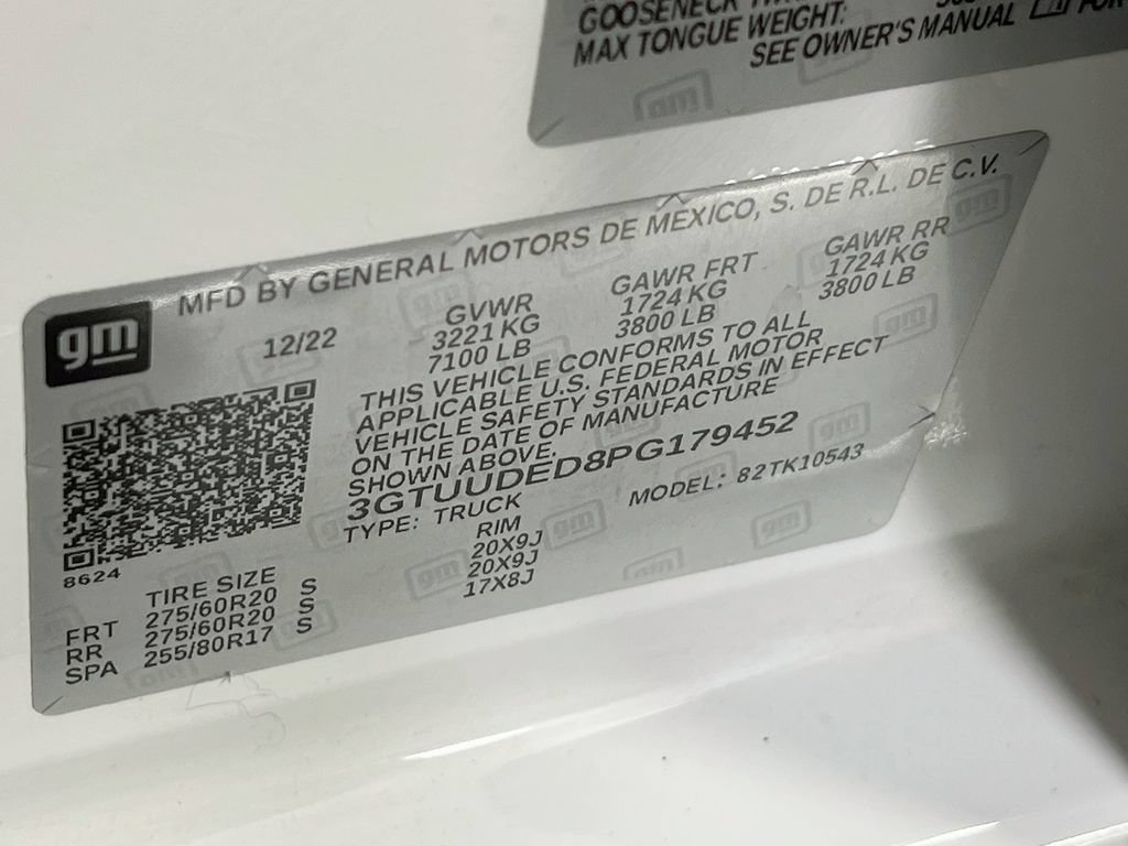 Certified 2023 GMC Sierra 1500 SLT AWD/4WD image 29
